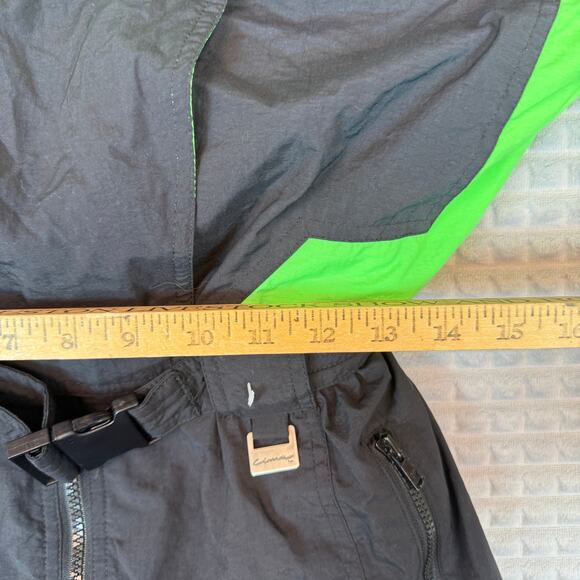 VTG Cima Ski Wear Suit Womens Sz 8 Black Neon Colors 80s 90s Style - Picture 4 of 10